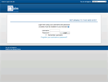 Tablet Screenshot of moodle.aim-akademie.org
